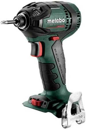 METABO APARAFUSADORA C/PERCUSSÃO SSD 18 LTX 200 BL (S/BAT)