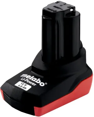 METABO BATERIA DE ENCAIXE LI-POWER DE 12 V - 4,0 AH