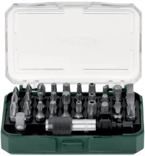 METABO CAIXA DE BITS LC, 32 PEÇAS