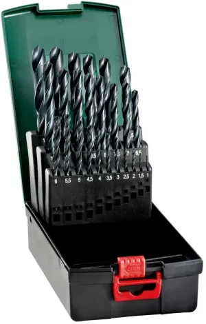 METABO ESTOJO DE BROCAS HSS-R, 25 PEÇAS (627159000)