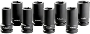 METABO CONJUNTO DE CHAVES DE CAIXA DE 1" RESISTENTE