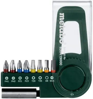 METABO CAIXA DE BITS SP, 9 PEÇAS