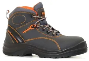 BOTA SEGURANÇA " BEST GRIP" CINZ./LARANJA