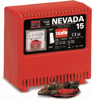 TELWIN CARREGADOR DE BATERIAS NEVADA 15 12/24V