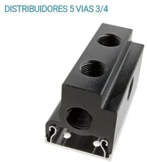 AIRUM DISTRIBUIDOR 5 VIAS PARA 3/4