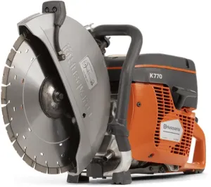 HUSQVARNA CORTADORA DISCO GASOLINA K770 + DISCO+OLEO+KIT MAN