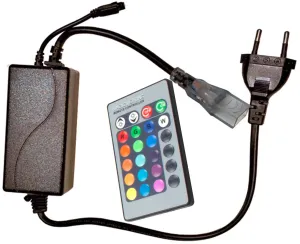 CONTROLADOR TIRA LED MATEL 230V RGB 20 FUNÇÕES