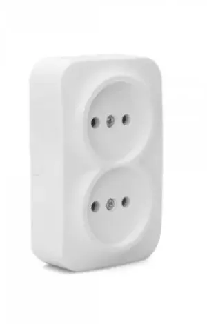 ASLO TOMADA DUPLA 2 x 2P ATLÂNTICO 16A C/OBTURADORES