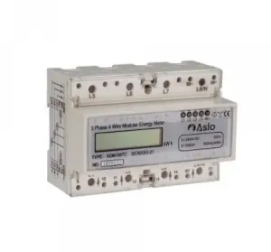 ASLO CONTADOR ENERGIA 6MD 3X240/415V 3X5(60)A ASADM100TC