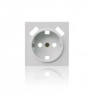 ASLO CENTRO PARA TOMADA MISTA 2P+T / 2xUSB BRANCO