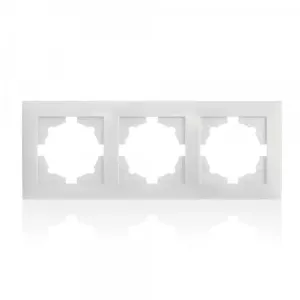 ASLO ESPELHO TRIPLO HORIZONTAL / VERTICAL MARFIM ASE202053MF