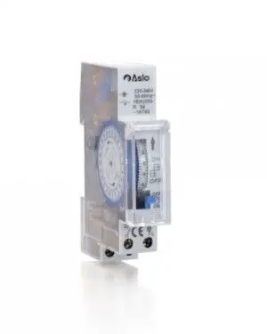 ASLO INTERRUPTOR HORARIO ANALOGICO DIARIO 1M 1 CANAL ASHU100