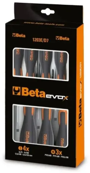 BETA JOGO DE 8 CHAVES DE FENDA EVOX 1203/D8P