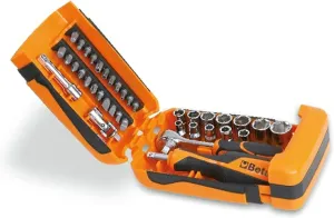 BETA 900/C39 JOGO 11 CHAVES DE CAIXA + BITS 1/4"