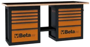 BETA BANCADA DE TRABALHO DUPLA "ENDURANCE" LARANJA