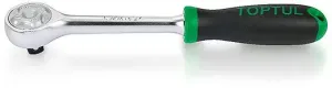 TOPTUL CJFM0815 ROQUETE REVERSIVEL NANO CURTO 1/4" 72 DENTES