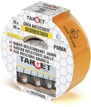 IPT CINTA REFLETORA PMMA CERTIFICADA 25 MTX50MM SEGMENTADA L