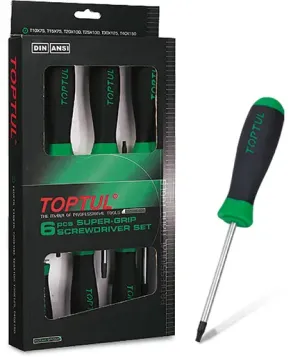 TOPTUL JOGO CHAVES PARAFUSOS PERFIL TORX GAAE0614