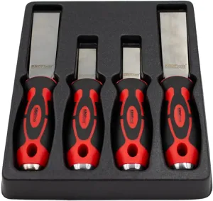 KROFTOOLS 5380 KIT RASPADORES 4 PEÇAS