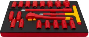 KROFTOOLS MODULO 026Pcs CHAVES CAIXA 1/2 ROQUETE 8360