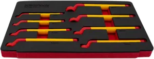 KROFTOOLS MÓDULO CHAVES LUNETA ISOLADAS 7-19MM 8PCS 8364