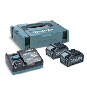 MAKITA KIT FONTE ALIMENTAÇÃO XGT 2x4Ah 40V (191J97-1)