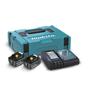 MAKITA KIT BATERIAS 18V 6Ah + CARREGADOR 198114-6
