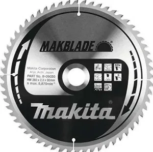 MAKITA DISCO PARA SERRA ESQUADRIA CORTE MADEIRA MAKBLADE