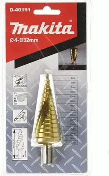 MAKITA BROCA ESCALONADA 4-32 HSS-TIN D-40191