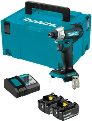 MAKITA APARAFUSADORA DE IMPACTO 18V DTD157RTJ (2x5Ah)