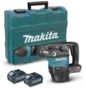 MAKITA MARTELO DEMOLIDOR 40V HM001GM201 (2x4Ah)