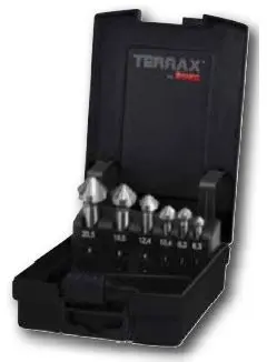 TERRAX JOGO ESCAREADORES HSS 6,3-20,5 MM RA102152RO