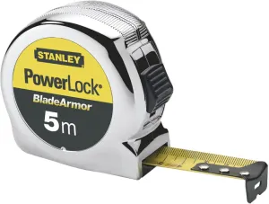 STANLEY 0-33-514 FITA MÉTRICA POWERLOCK 5MX25MM BLADE ARMOR