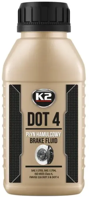 K2 LÍQUIDO DE TRAVÕES DOT4 250ML
