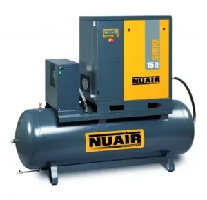 NUAIR COMPRESSOR PARAFUSO+SECADOR+DEPÓSITO SIRIO 11-10-500ES