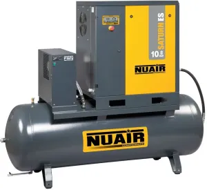 NUAIR COMPRESSOR PARAFUSO+SECADOR+DEPOSITO SIRIO 8-10-500ES