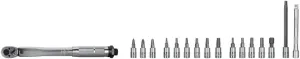 CHAVE DINAMOMÉTRICA 1/4" 2-24 NM COM BITS VITO VICD14