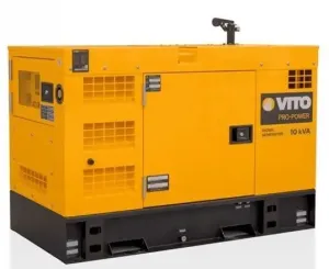 VITO GERADOR DIESEL VIGD10STA 10KVA TRIFASICO SUPER SILENCIO