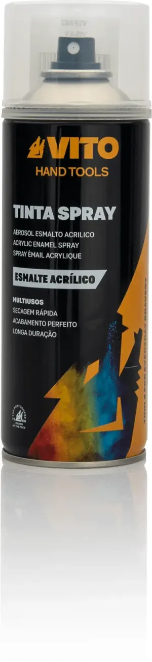 TINTA ACRÍLICA EM SPRAY - VERNIZ TRANSPARENTE