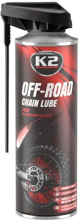 LUBRIFICANTE DE CORRENTES SEMI-SINTÉTICO 500ML K2