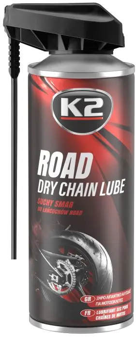 LUBRIFICANTE SECO PARA CORRENTES 400ML K2