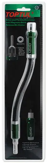 TOPTUL SUPORTE BIT MAGNETICO EXTENSIVEL FTDE0833