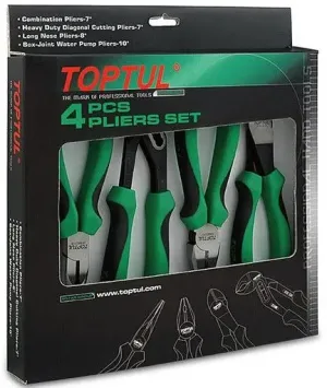 TOPTUL JOGO 4 ALICATES GAAE0402