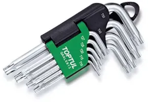 TOPTUL JOGO DE CHAVES TORX CURTAS GAAL0913