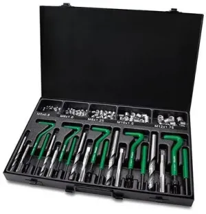 TOPTUL KIT REPARAÇÃO INSERÇÕES ROSCA PROFISSIONAL JGAD130A