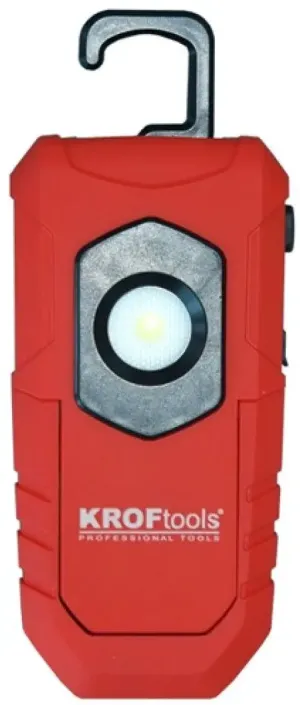 KROFTOOLS GAMBIARRA BOLSO COB+3 LEDS BATERIA 1062