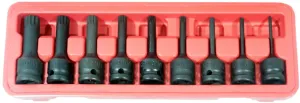 KROFTOOLS JOGO 9Pcs. CHAVES XZN-M4-M16 IMPACTO 6095