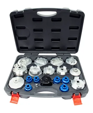 KROFTOOLS 6516 JOGO 19PCS CHAVE FILTRO ÓLEO - 2ª GERAÇÃO