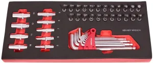 KROFTOOLS MODULO 042Pcs CHAVE CAIXA 1/4 8510