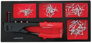 KROFTOOLS MODULO ALICATE REBITES E REBITES 101 PÇAS 8529